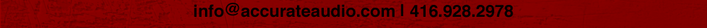 email: info@accurateaudio.com